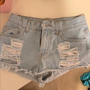 O2 Denim Shorts